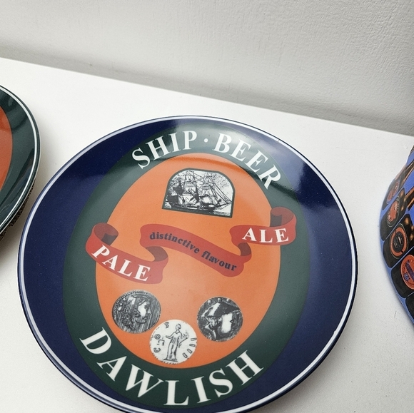 Owens Welsh Ale plate set boxed - Picture 9 of 11